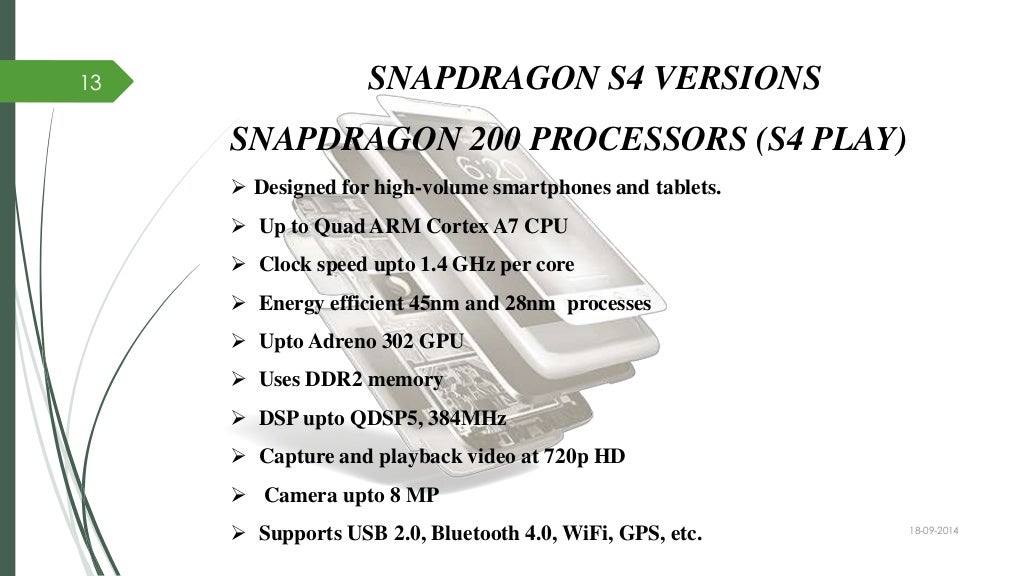 Snapdragon processors
