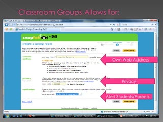 Privacy Own Web Address Alert Students/Parents 