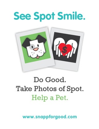 SnappforGood for pet charities