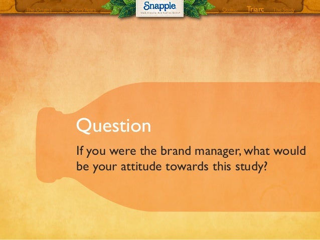Learnings from snapple case study image