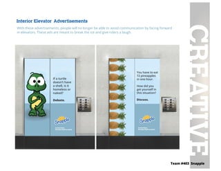 Snapple NSAC 2016 | PDF