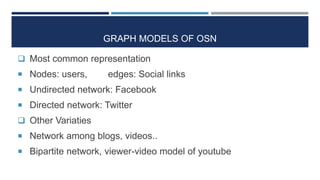 Social Network Analysis power point presentation 