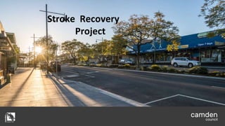 Stroke Recovery
Project
 