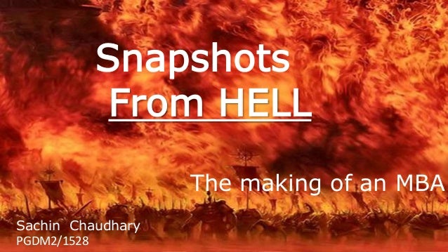 Snapshot From Hell