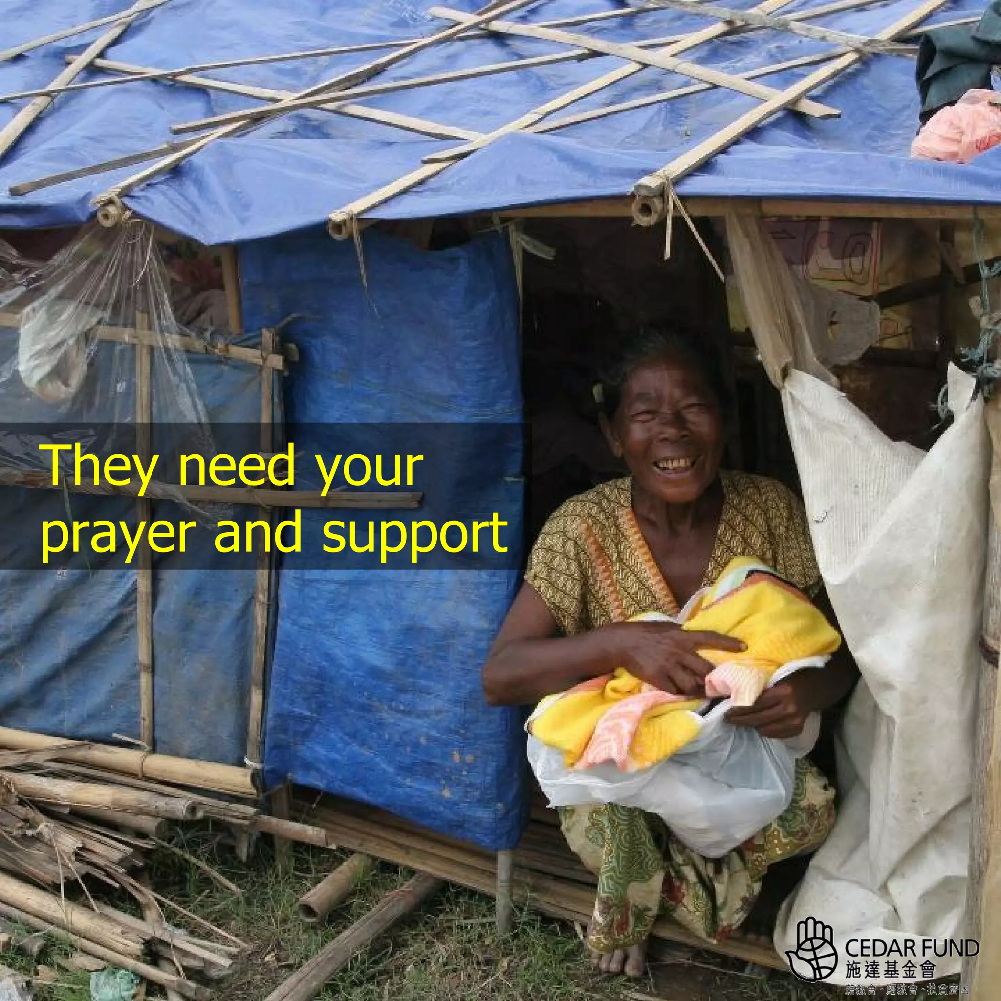 They need your
prayer and support
 