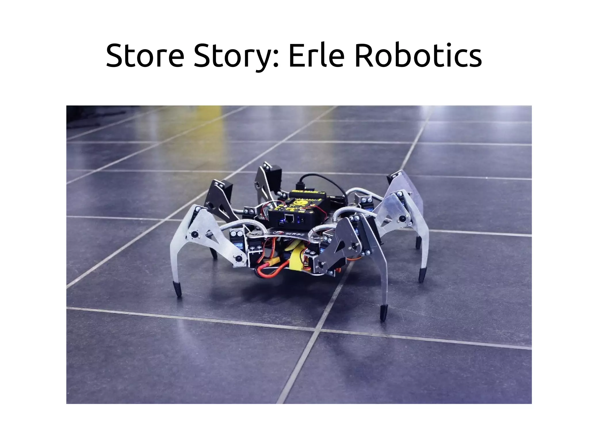 Store Story: Erle Robotics
 