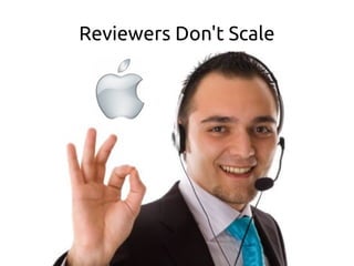 Reviewers Don't Scale
 