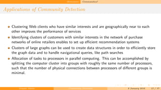 Community Detection in Social Networks: A Brief Overview | PDF