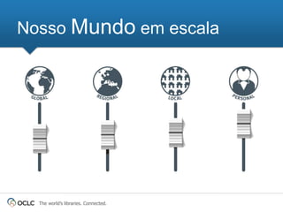 Nosso Mundo em escala




  The world’s libraries. Connected.
 