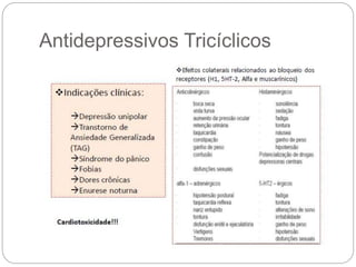 Antidepressivos Tricíclicos
 