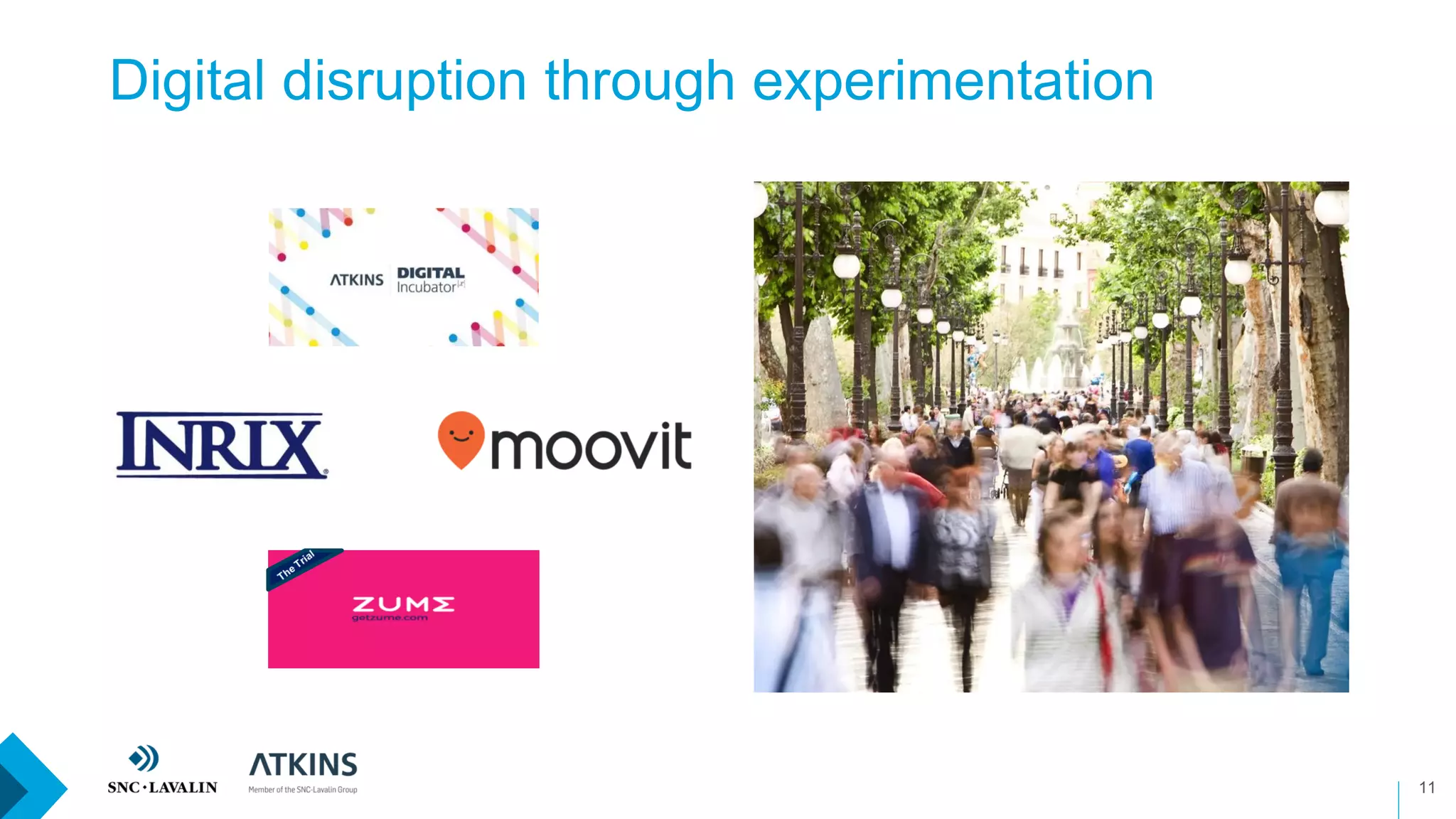 Digital disruption through experimentation
11
 