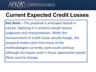 Current Expected Credit Loss Model Presentation | PPTX