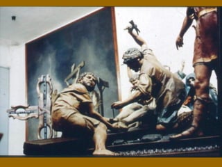 Dicho lo cual, ¿cuál era la causa, en última instancia , de la muerte de los crucificados?: la ASFIXIA, acompañada de una tetanización total del cuerpo. Es decir, que el ajusticiado por su postura no podía respirar… lo intentaba una y otra vez; se incorporaba y volvía a caer 