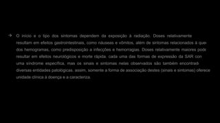 Síndrome aguda da radiação.pptx download | PPTX