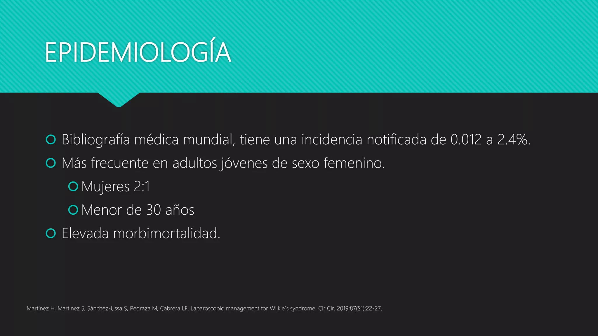 Síndrome de arteria mesentérica superior PPT