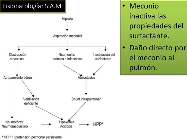 Síndrome de aspiracion de meconio