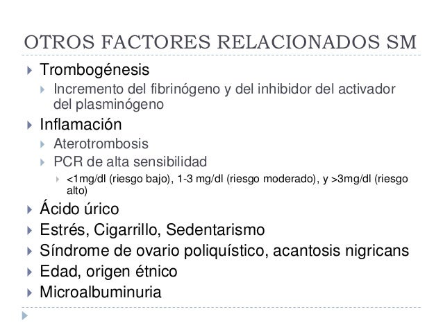 Síndrome metabólico Síndrome metabólico