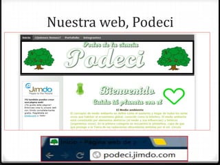 Nuestra web, Podeci
 