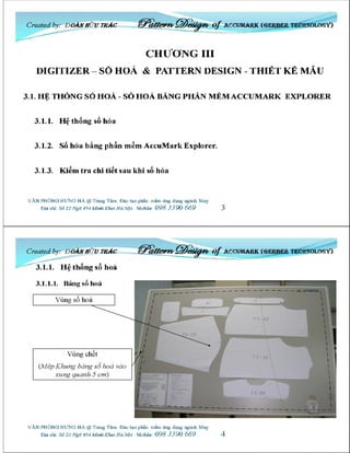 Accumark Pattern Design ACCUMARK PATTERN DESIGN – Tra Cứu Lệnh Gerber Accumark | PDF