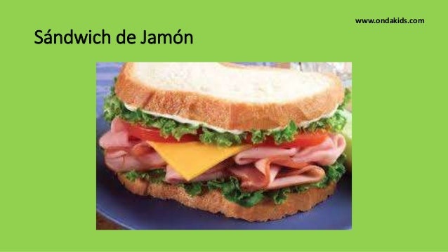 Sándwiches, tortas, baguettes o chapatas