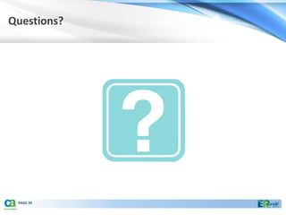 Questions?




 PAGE 20
 