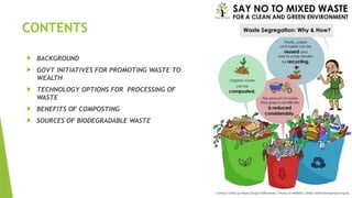 wealth from waste by SNEHA NABEEL (PPT) | PPTX