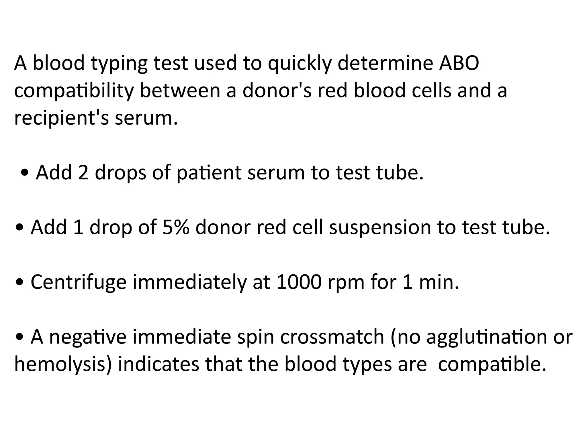 Compatibility testing and transfusion reactions in blood bank | PPTX