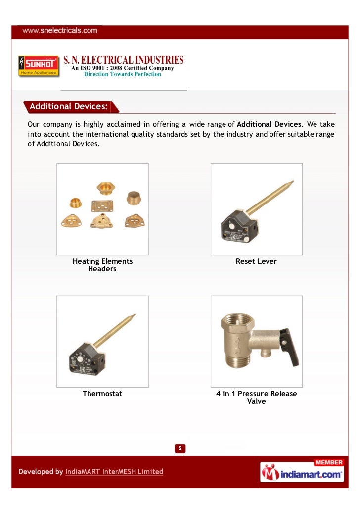 S. N. Electrical Industries, New Delhi, Electrical Home
