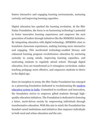 Empowering Education through Digital Innovation | PDF