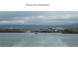 Parting view of Stykkishólmur