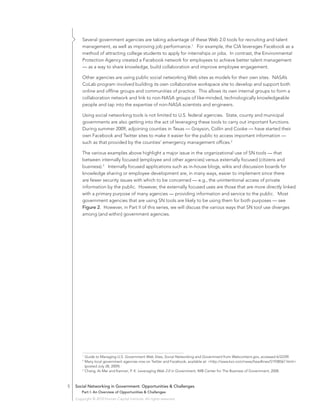 Social Networking in Government | PDF