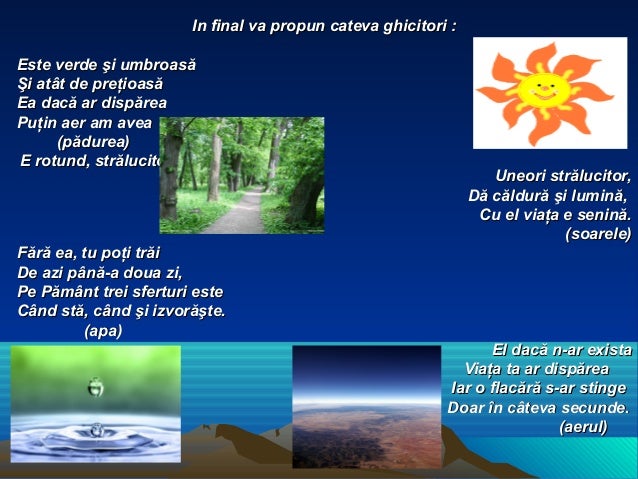 Sã îngrijim natura!