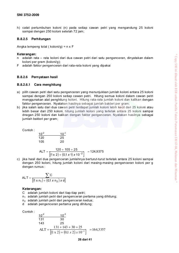 Sni 3752 2009 (susu bubuk coklat)