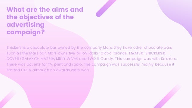 Snickers Advert Analysis