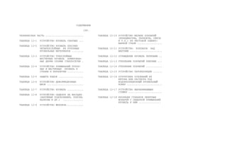СОДЕРЖАНИЕ
СТР.
ТЕХНИЧЕСКАЯ ЧАСТЬ .......................... ТАБЛИЦА 12-10 УСТРОЙСТВО МЕЛКИХ ПОКРЫТИЙ
(БРАНДМАУЭРЫ, ПАРАПЕТЫ, СВЕСЫ
ТАБЛИЦА 12-1 УСТРОЙСТВО КРОВЕЛЬ СКАТНЫХ ... И Т.П.) ИЗ ЛИСТОВОЙ ОЦИНКО-
ВАННОЙ СТАЛИ .................
ТАБЛИЦА 12-2 УСТРОЙСТВО КРОВЕЛЬ ПЛОСКИХ
ЧЕТЫРЕХСЛОЙНЫХ ИЗ РУЛОННЫХ ТАБЛИЦА 12-11 УСТРОЙСТВО КОЛПАКОВ НАД
КРОВЕЛЬНЫХ МАТЕРИАЛОВ ........ ШАХТАМИ ......................
ТАБЛИЦА 12-3 УСТРОЙСТВО ТРЕХСЛОЙНЫХ ТАБЛИЦА 12-12 ОГРАЖДЕНИЕ КРОВЕЛЬ ПЕРИЛАМИ ..
МАСТИЧНЫХ КРОВЕЛЬ АРМИРОВАН-
НЫХ ДВУМЯ СЛОЯМИ СТЕКЛОСЕТКИ . ТАБЛИЦА 12-13 УТЕПЛЕНИЕ ПОКРЫТИЙ ПЛИТАМИ ...
ТАБЛИЦА 12-4 УСТРОЙСТВО ПРИМЫКАНИЙ РУЛОН- ТАБЛИЦА 12-14 УТЕПЛЕНИЕ ПОКРЫТИЙ ...........
НЫХ И МАСТИЧНЫХ КРОВЕЛЬ К
СТЕНАМ И ПАРАПЕТАМ ........... ТАБЛИЦА 12-15 УСТРОЙСТВО ПАРОИЗОЛЯЦИИ ......
ТАБЛИЦА 12-5 ЗАЩИТА ЕНДОВ ................. ТАБЛИЦА 12-16 ОГРУНТОВКА ОСНОВАНИЙ ИЗ
БЕТОНА ИЛИ РАСТВОРА ПОД
ТАБЛИЦА 12-6 УСТРОЙСТВО ДЕФОРМАЦИОННЫХ ВОДОИЗОЛЯЦИОННЫЙ КРОВЕЛЬНЫЙ
ШВОВ ......................... КОВЕР ........................
ТАБЛИЦА 12-7 УСТРОЙСТВО КРОВЕЛЬ ........... ТАБЛИЦА 12-17 УСТРОЙСТВО ВЫРАВНИВАЮЩИХ
СТЯЖЕК .......................
ТАБЛИЦА 12-8 УСТРОЙСТВО ОБДЕЛОК НА ФАСАДАХ
(НАРУЖНЫЕ ПОДОКОННИКИ, ПОЯСКИ, ТАБЛИЦА 12-18 ИЗОЛЯЦИЯ СТАКАНОВ ЗЕНИТНЫХ
БАЛКОНЫ И ДР.) .............. ФОНАРЕЙ С ОБДЕЛКОЙ ПРИМЫКАНИЙ
КРОВЕЛЬ К НИМ ...............
ТАБЛИЦА 12-9 УСТРОЙСТВО ЖЕЛОБОВ............
 