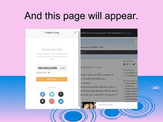 And this page will appear.And this page will appear.
 