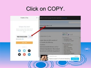 Click on COPY.Click on COPY.
 