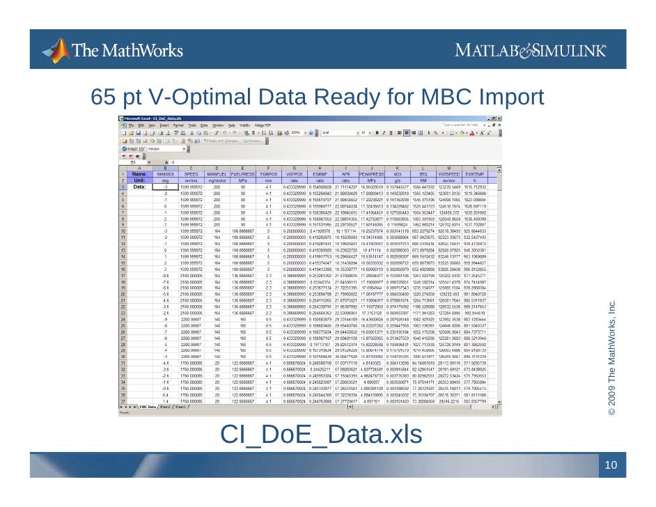 Diesel Engine Calibration