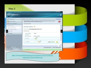 Step 2: 
http://www.pcinfectionremoval.com/easy-way-to-remove- snipsmart-from-windows-pc  