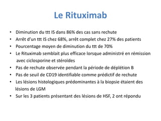 Rituximab in Minimal Change