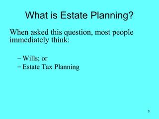 Basics of Estate Planning and Special Needs Trusts with special guest ...