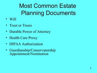 Basics of Estate Planning and Special Needs Trusts with special guest ...