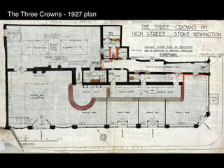 The Three Crowns - 1927 plan
 