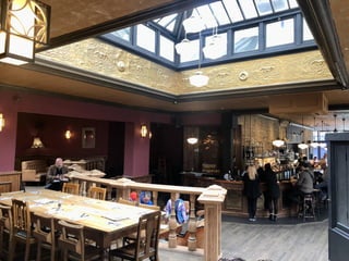 The Saloon Bar in the Three Crowns
 