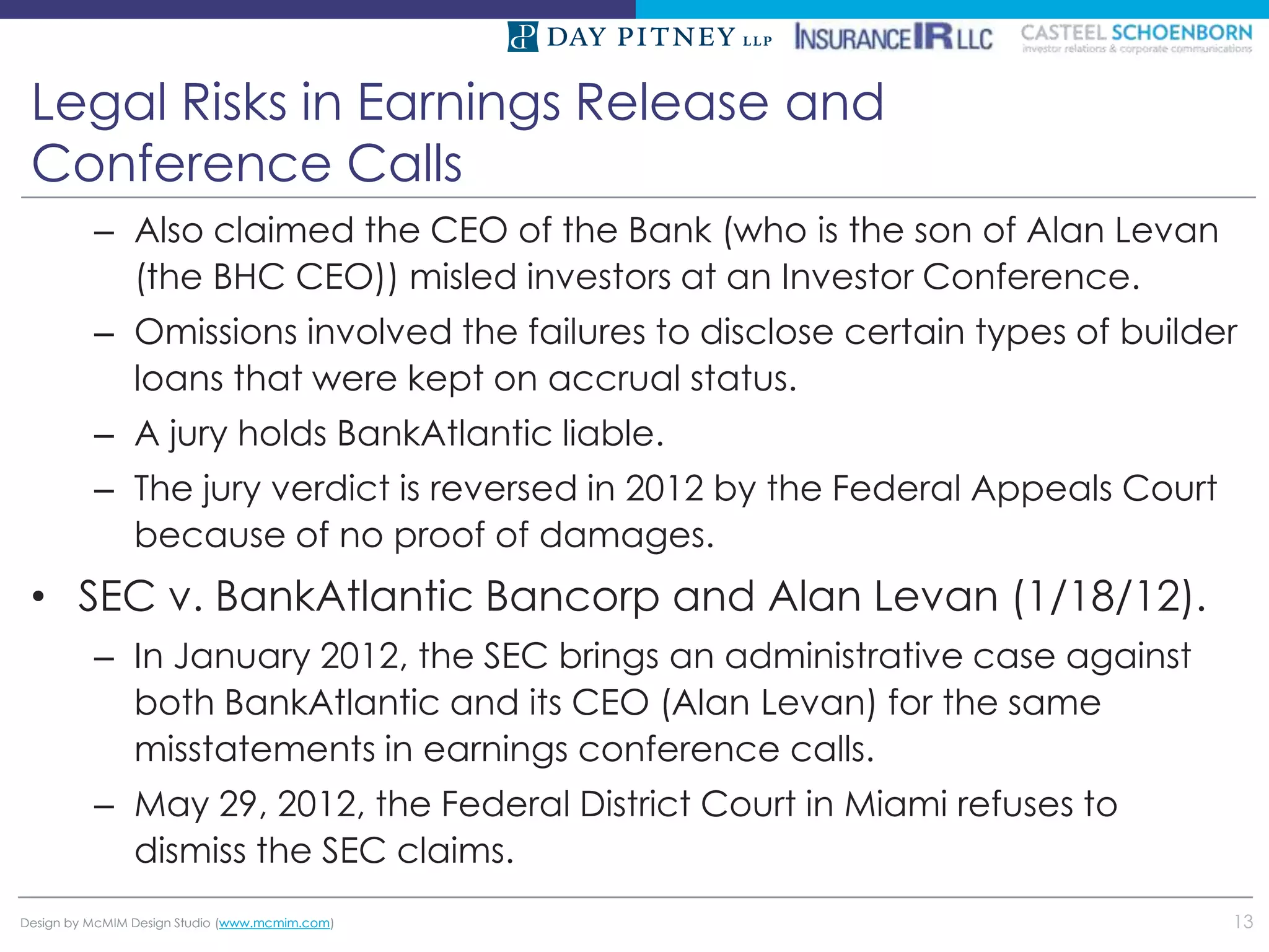 Bank and Insurance Investor Relations Best Practices Building an Eff…