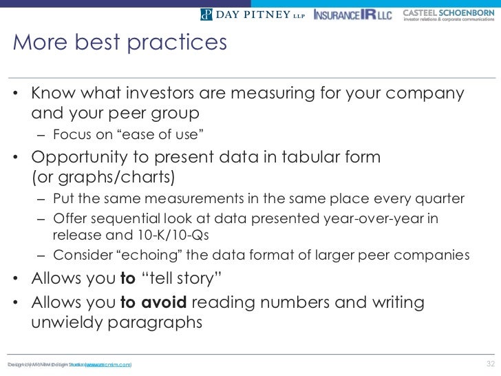 Bank and Insurance Investor Relations Best Practices Building an Eff…