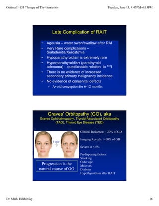 Optimal I-131 Therapy of Thyrotoxicosis | PDF