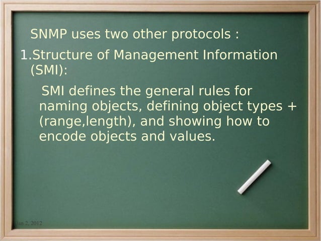 Introduction to SNMP | PPT