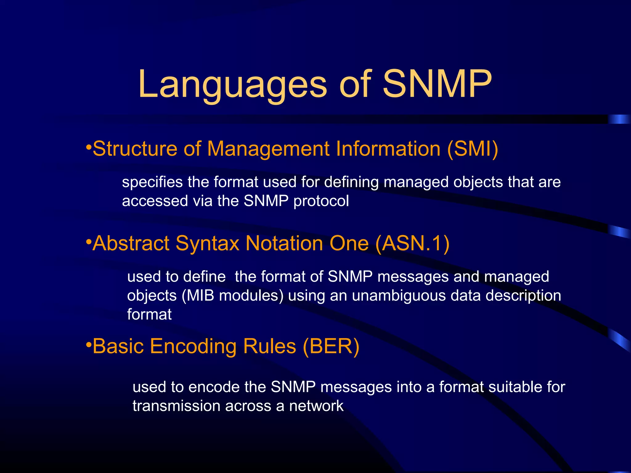 (Snmp) simple network management protocol | PPT