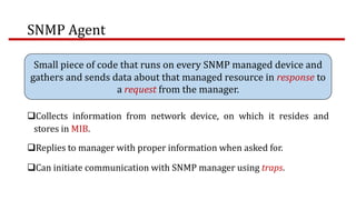 Simple Network Management Protocol | PPTX | Operating Systems ...